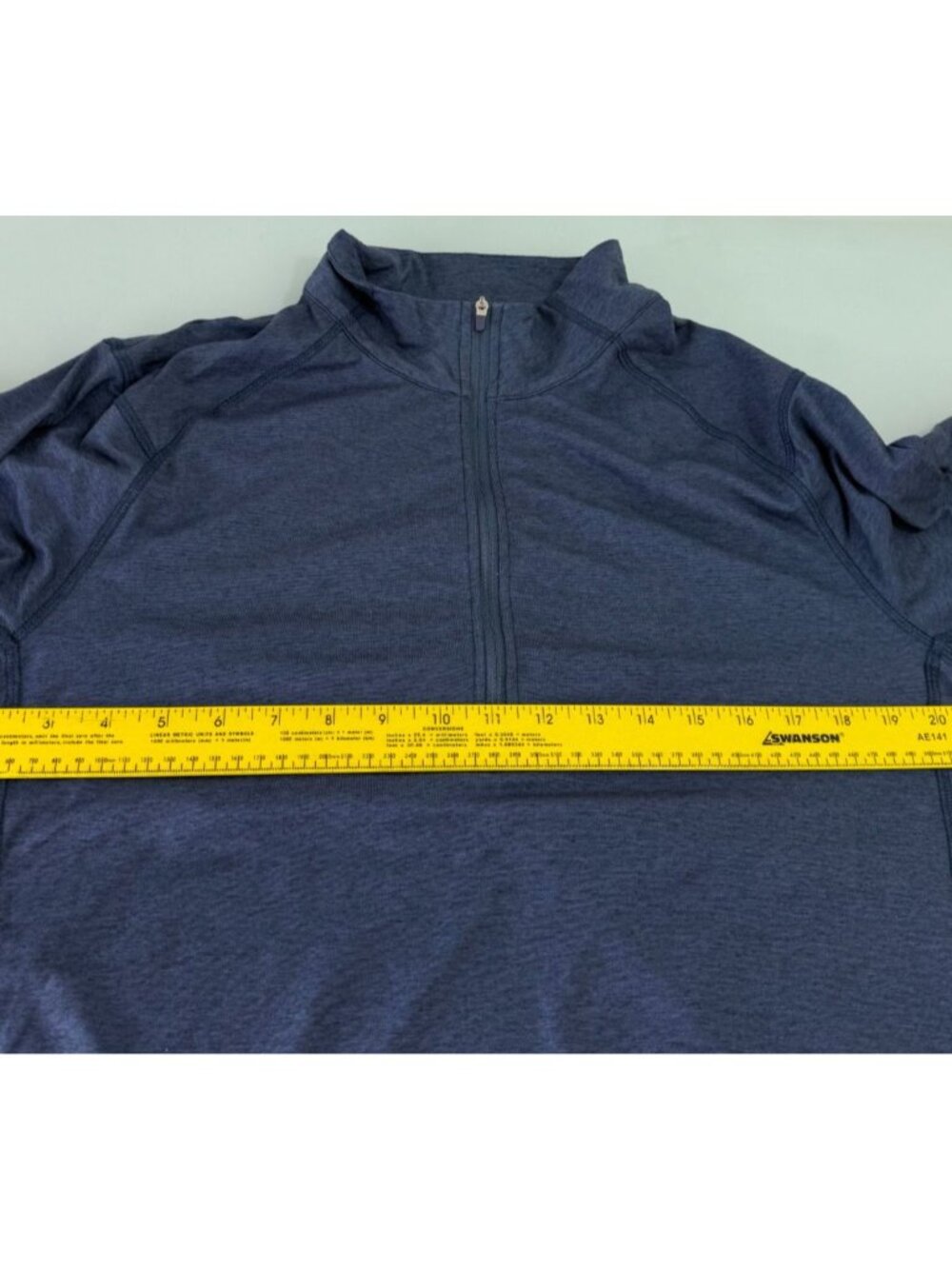 Travis Mathew Golf Sweatshirt Pullover Men L Quarter 1/4 Zip Performance Stretch - Picture 5 of 6